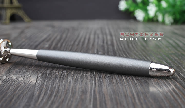 淘金周 8deco镂花防熄火烟斗压棒带通针 碾磨式 灰沙-1